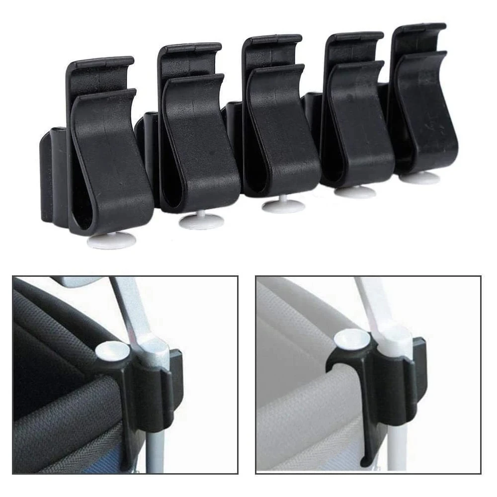 10 Stück Golf Putterhalter Golfbag-Clip Feste Golfschläger-Schnalle Ball-Trainingshilfen 3
