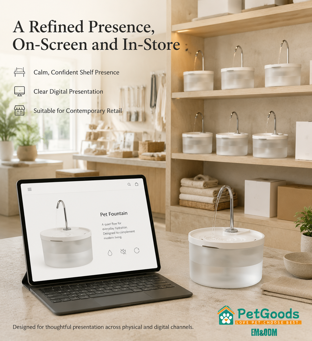 3.2L Cat Water Fountain Motion Sensor 4
