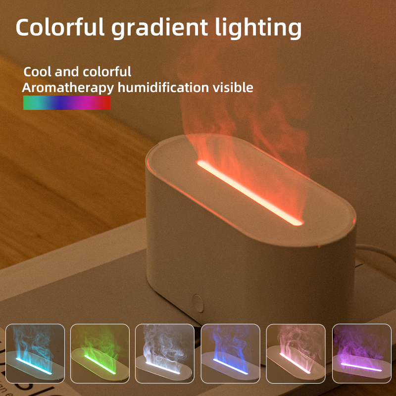 Flame Effect Night Light Aroma Diffuser 3