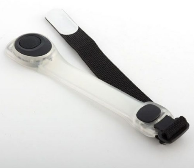 1X Clignotant LED Sécurité Nuit Réfléchissant Ceinture Strap