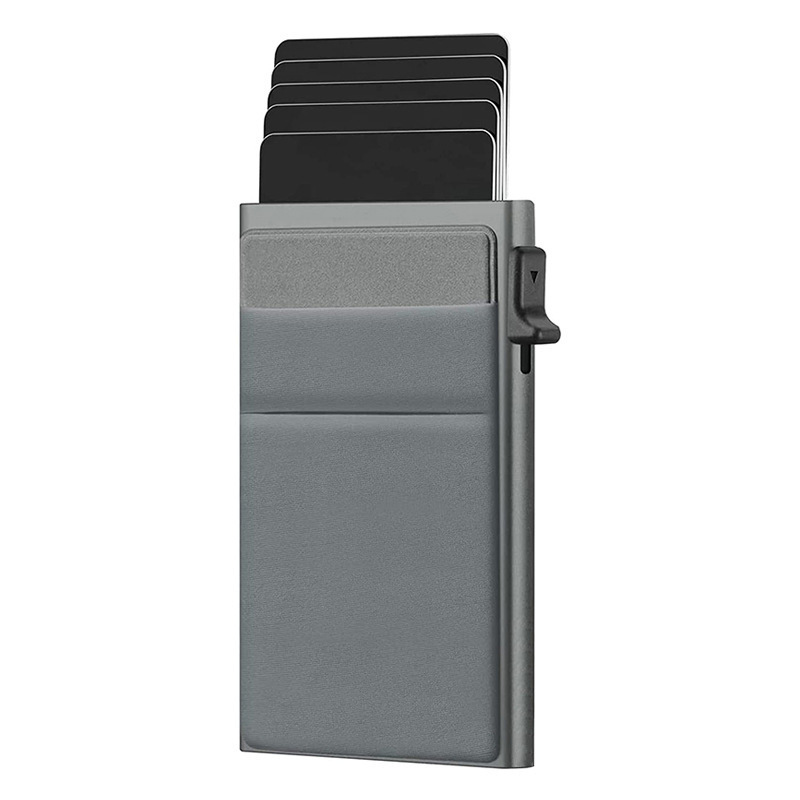 Anti Theft Small Minimalist Front Pocket Slide Pop 3
