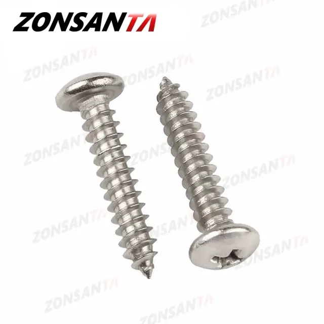 Small Stainless Steel Phillips Flat Head Screws 2