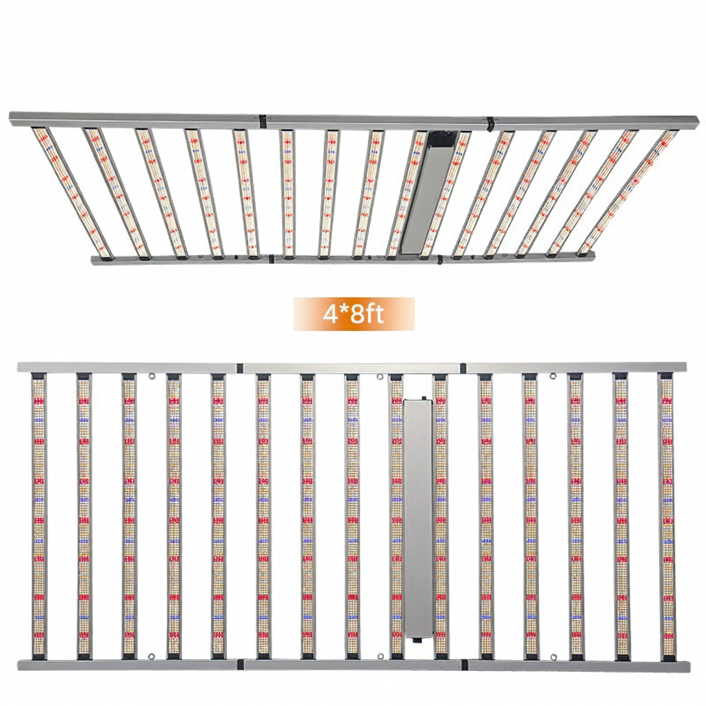 1500W Full Spectrum LED Hydroponic Grow Light