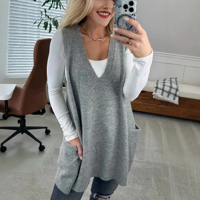 Strickweste 2