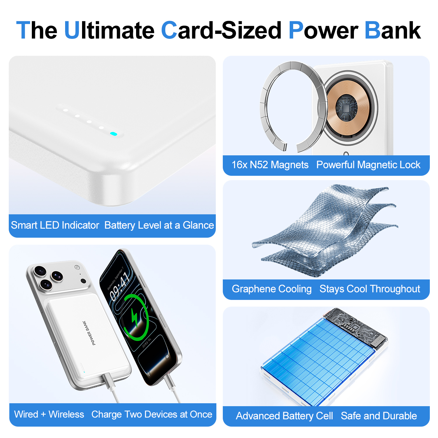 Ultra-Slim 10000mAh Power Bank with LED Display 4