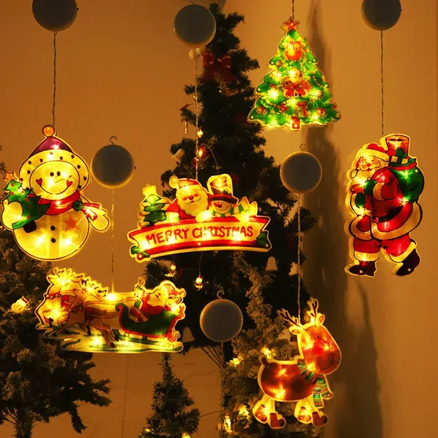 Suction Cup Christmas Lamp 1