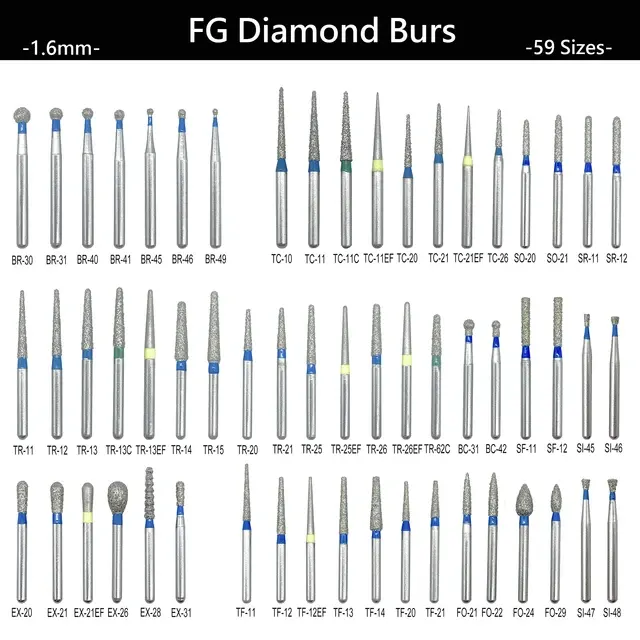Diamond Dental Burs 2