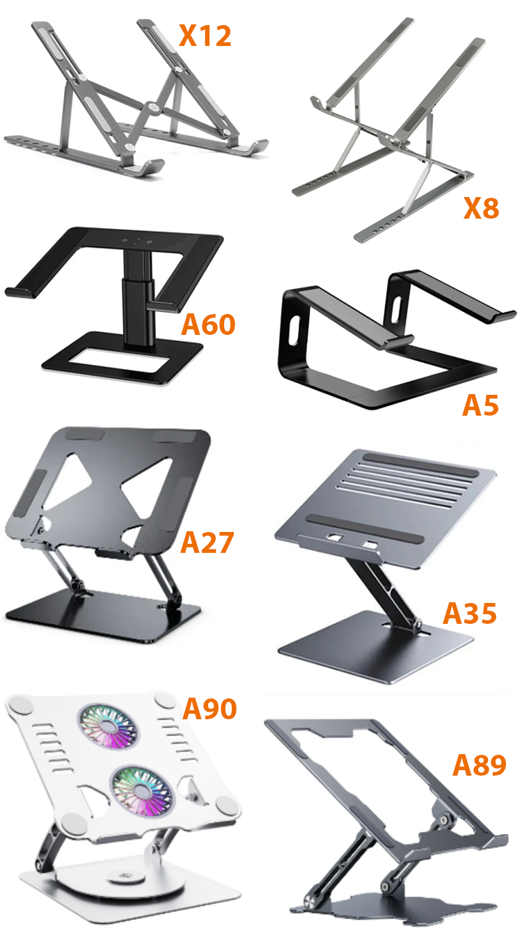 Foldable Aluminum Laptop Stand 14-15.6 Inch 4