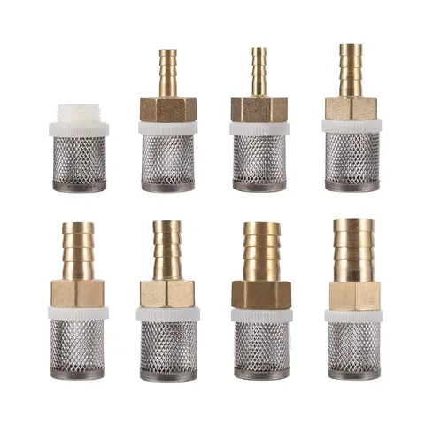 6-19mm Edelstahl Mesh Filter Garten Bewässerung Pumpe Schutz