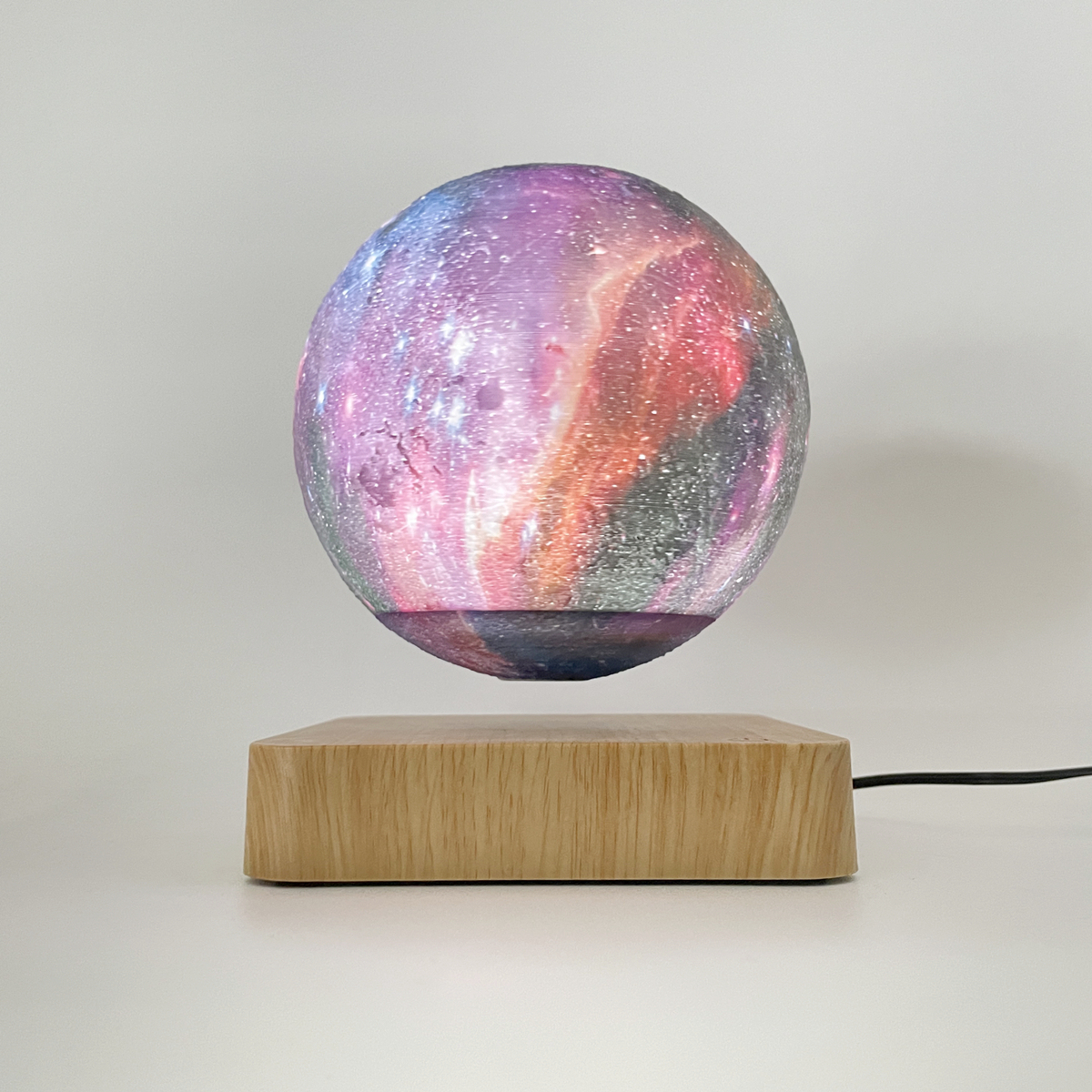 HCNT Magnetic Levitating Moon Lamp Galaxy Table Romantic