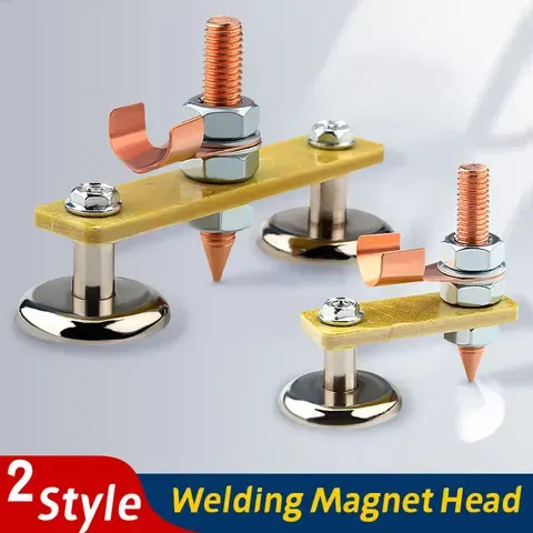 Magnetic Welding Clamp with Light
