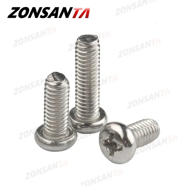 Edelstahl-Schrauben-Sortiment M1,6 bis M6 4