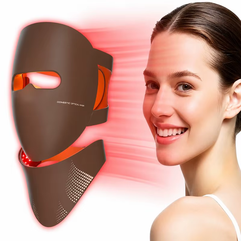 Rechargeable LED Light Mask For Face And Neck