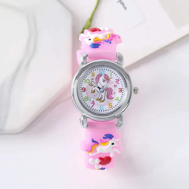 Kids' Cartoon Unicorn Clock 2