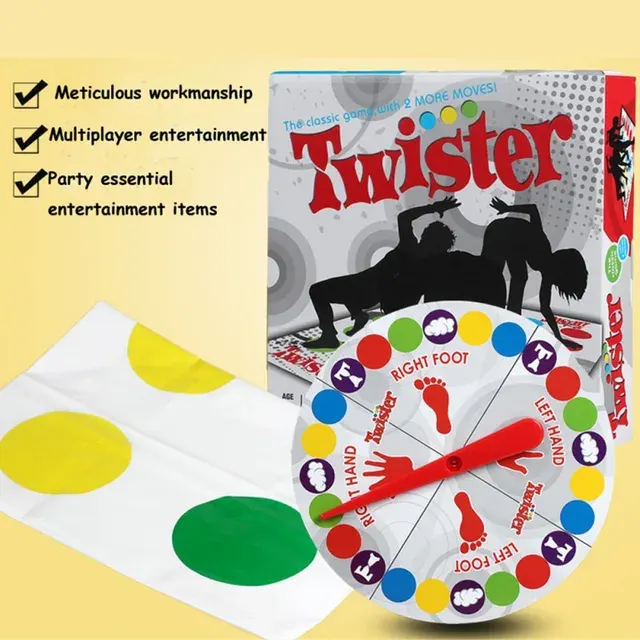 Outdoor Twister Party Game Board 3