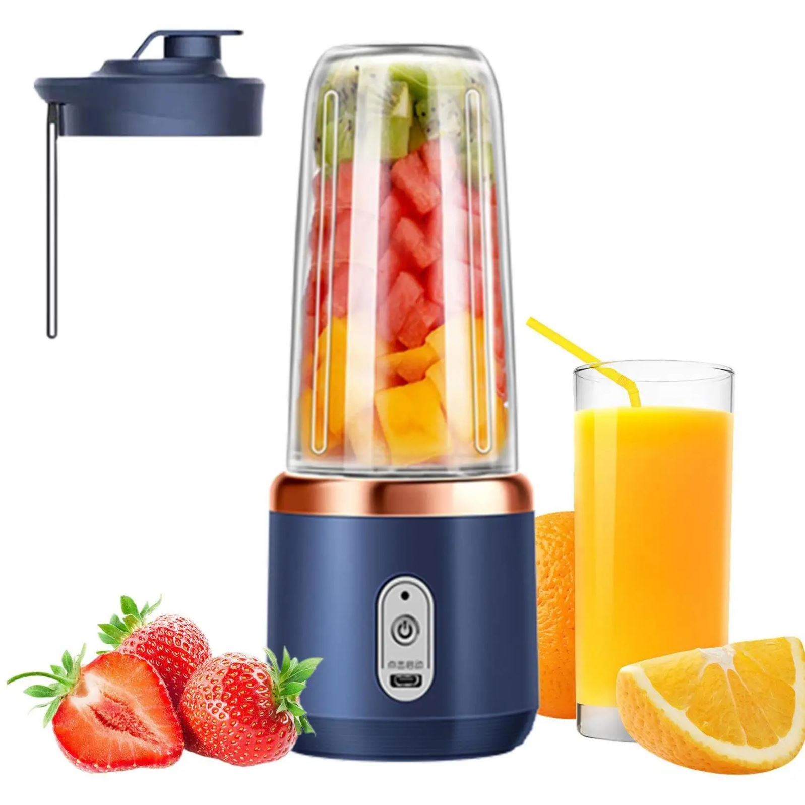 Rechargeable Mini Portable Fruit Juicer