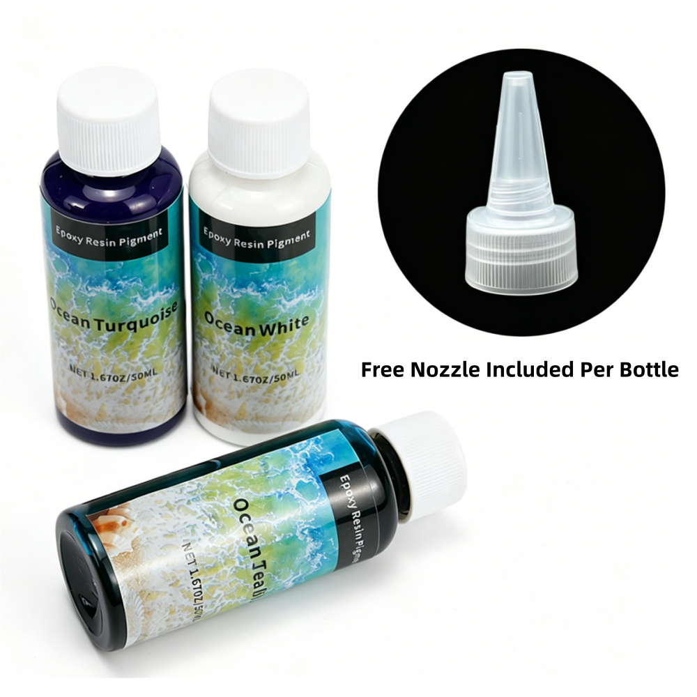 UV Resistant Epoxy Resin Color Paste Ocean Water 3