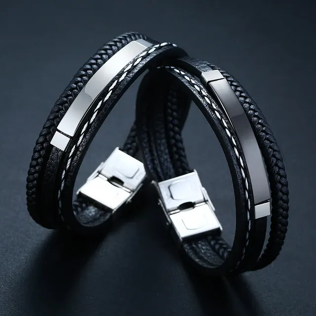 Multi-Layer Leather Bracelet 4