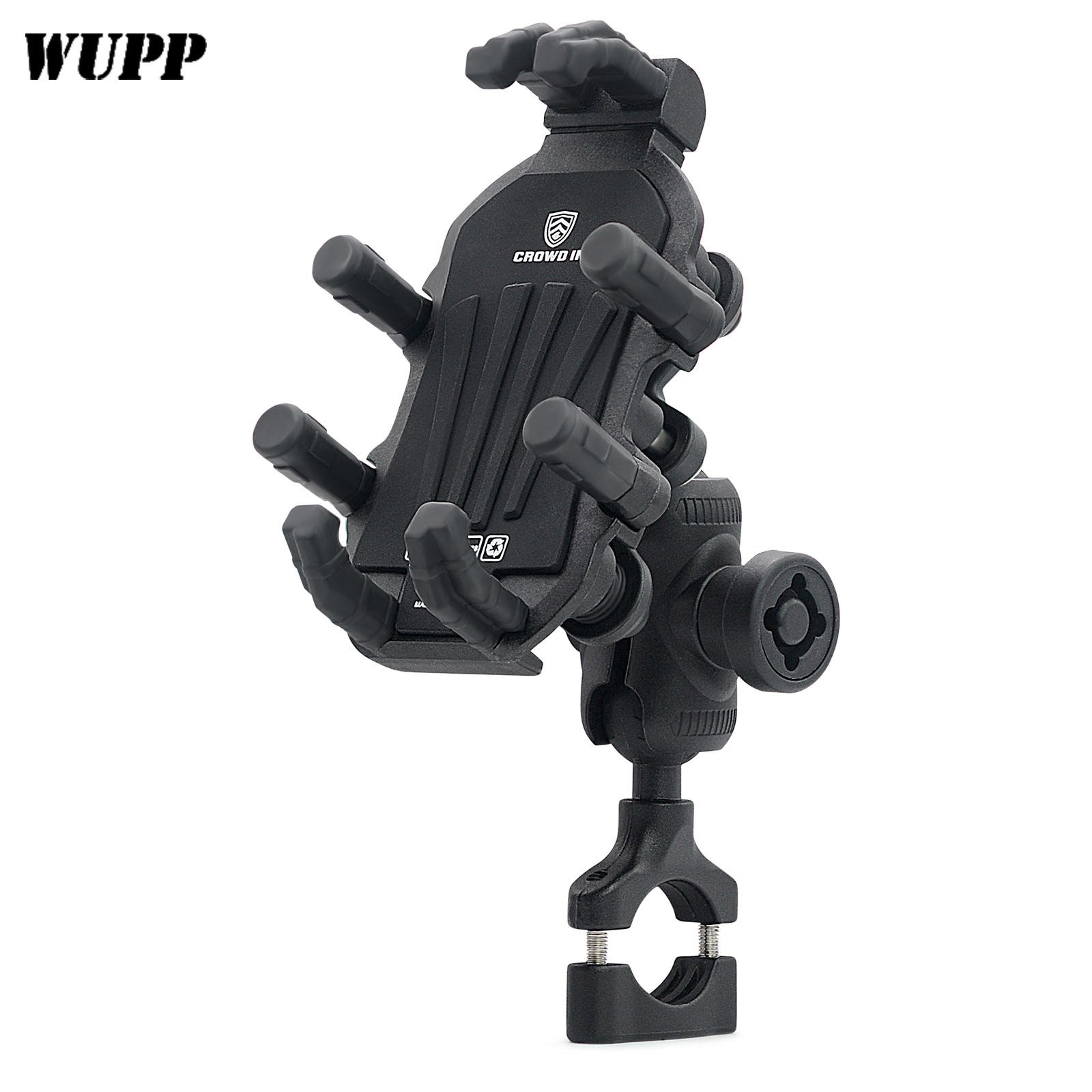 Anti-Theft Aluminum Alloy Phone Holder Shockproof Motorcycle Cell