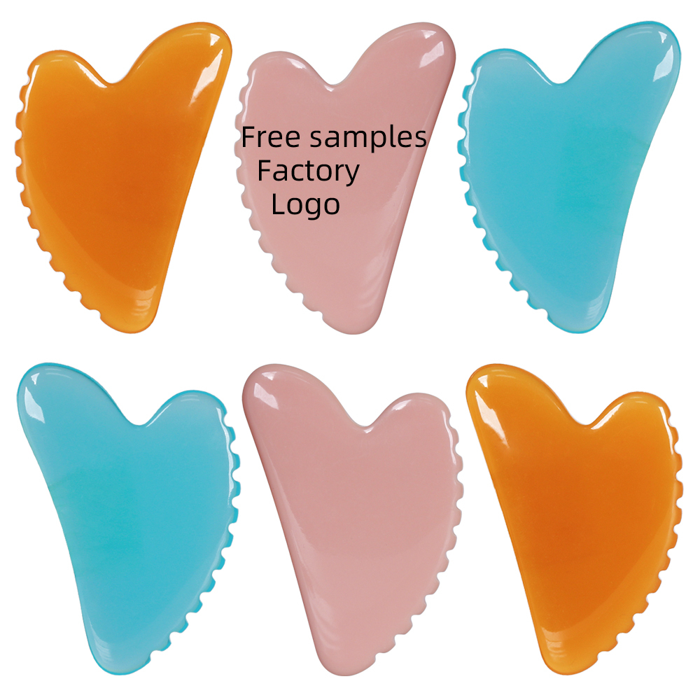 Different Crystal Guasha Ice Tools Board Face Body