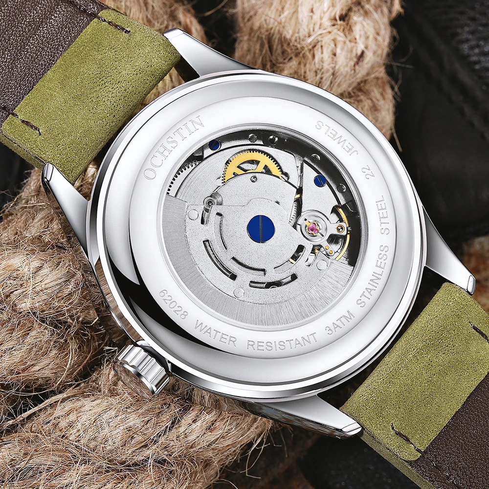 OCHSTIN Männer Automatische Mechanische Uhr Luxus Casual Kleid 3