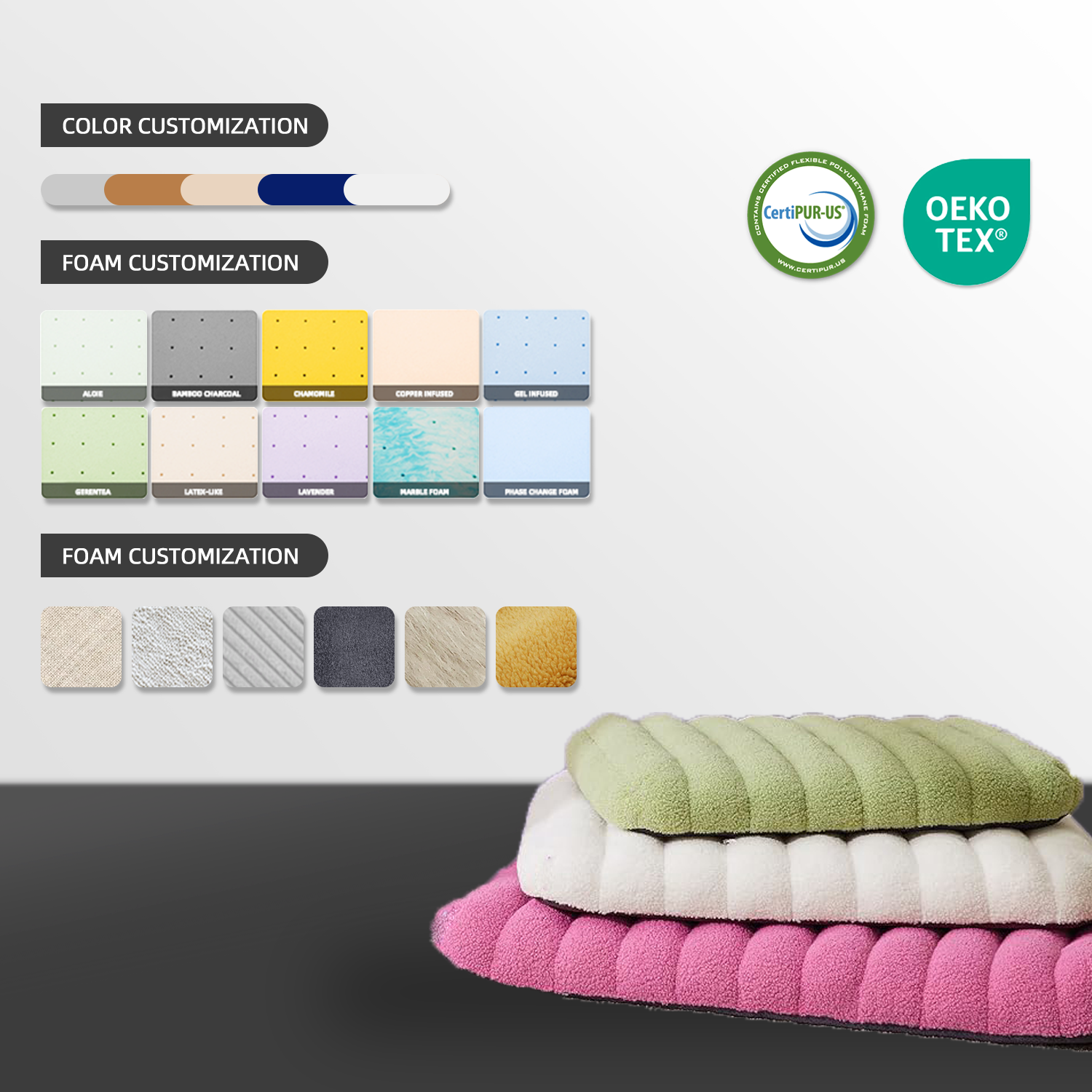 Corduroy Memory Foam Dog Mat 4