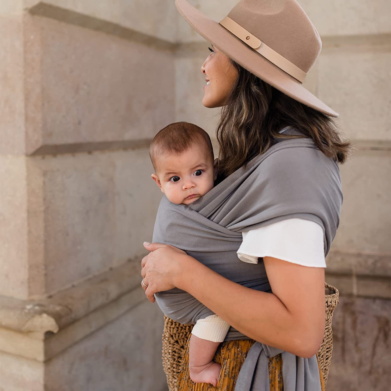 Baby Wrap Carrier Original Sling for Newborns Wearing
