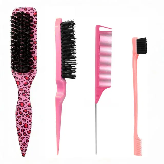 Boar Bristle Brush for Baby Hairs 2