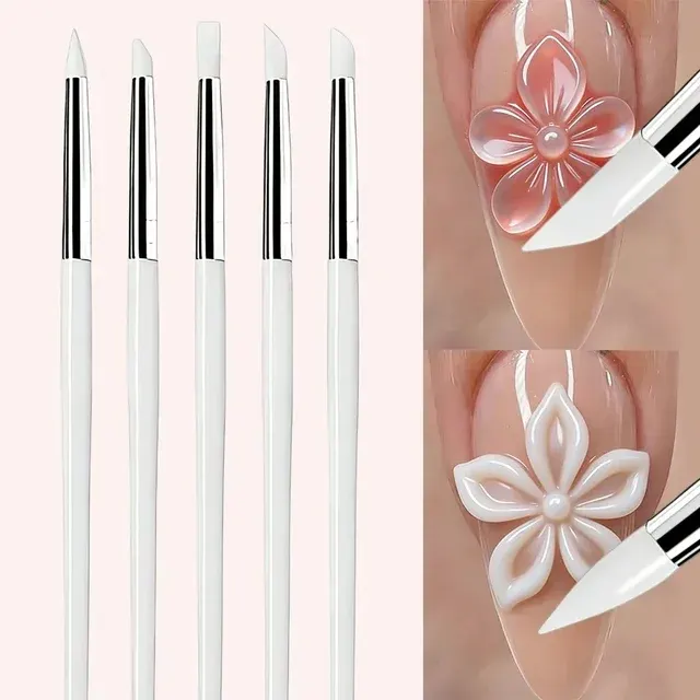 Silikon-Nagelpinsel-Set 2