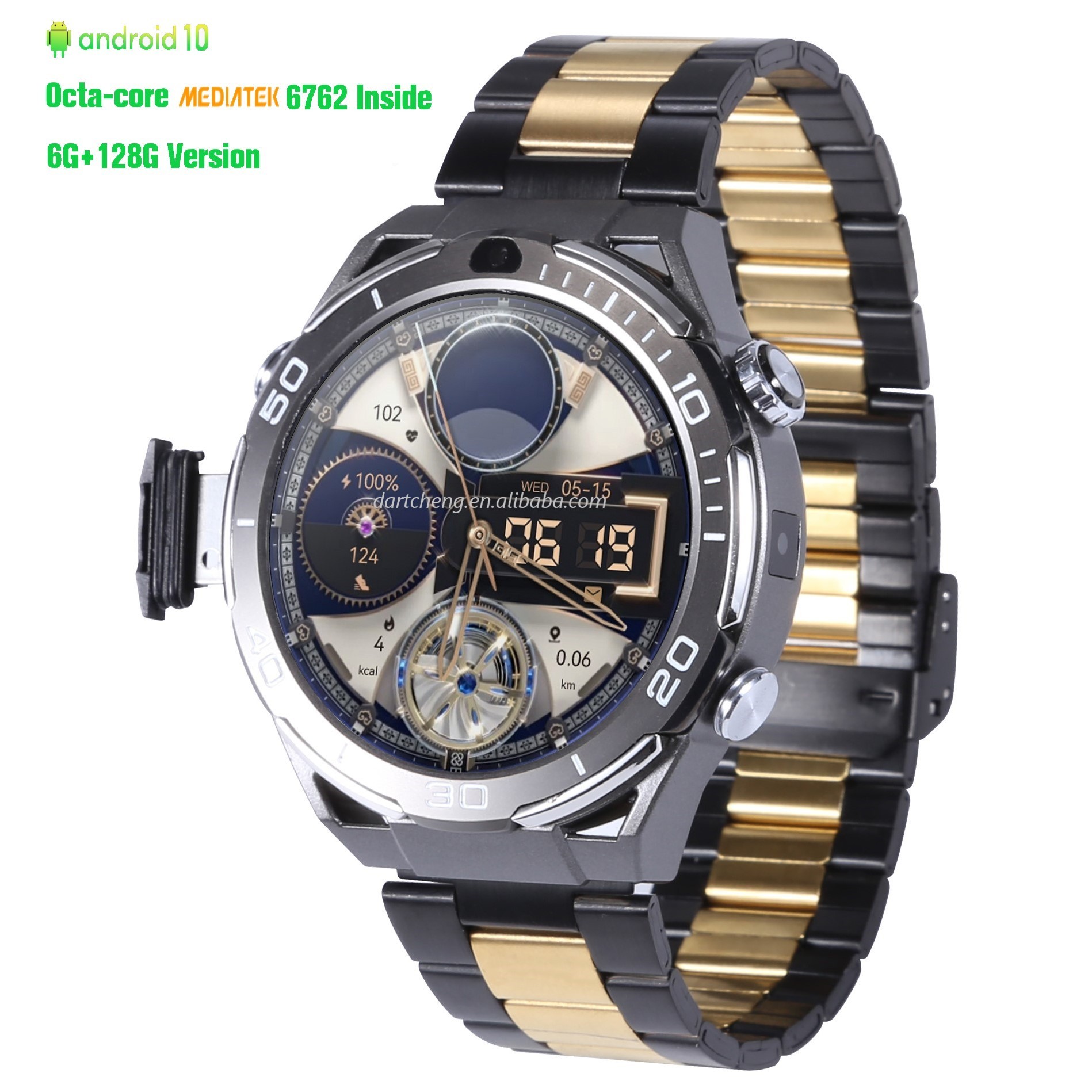 Round Screen 1.62 Inch Fitness Sport Reloj the