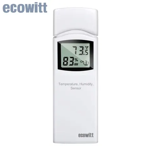 Ecowitt WN31 WH31 Thermometer Hygrometer Drahtloser 8-Kanal-Temperatur- und