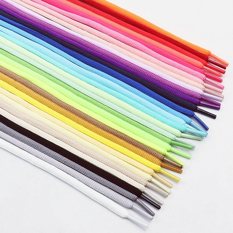 Round Shoelaces, 4mm Solid Color