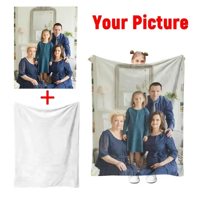 Foto-Decke personalisiert 2