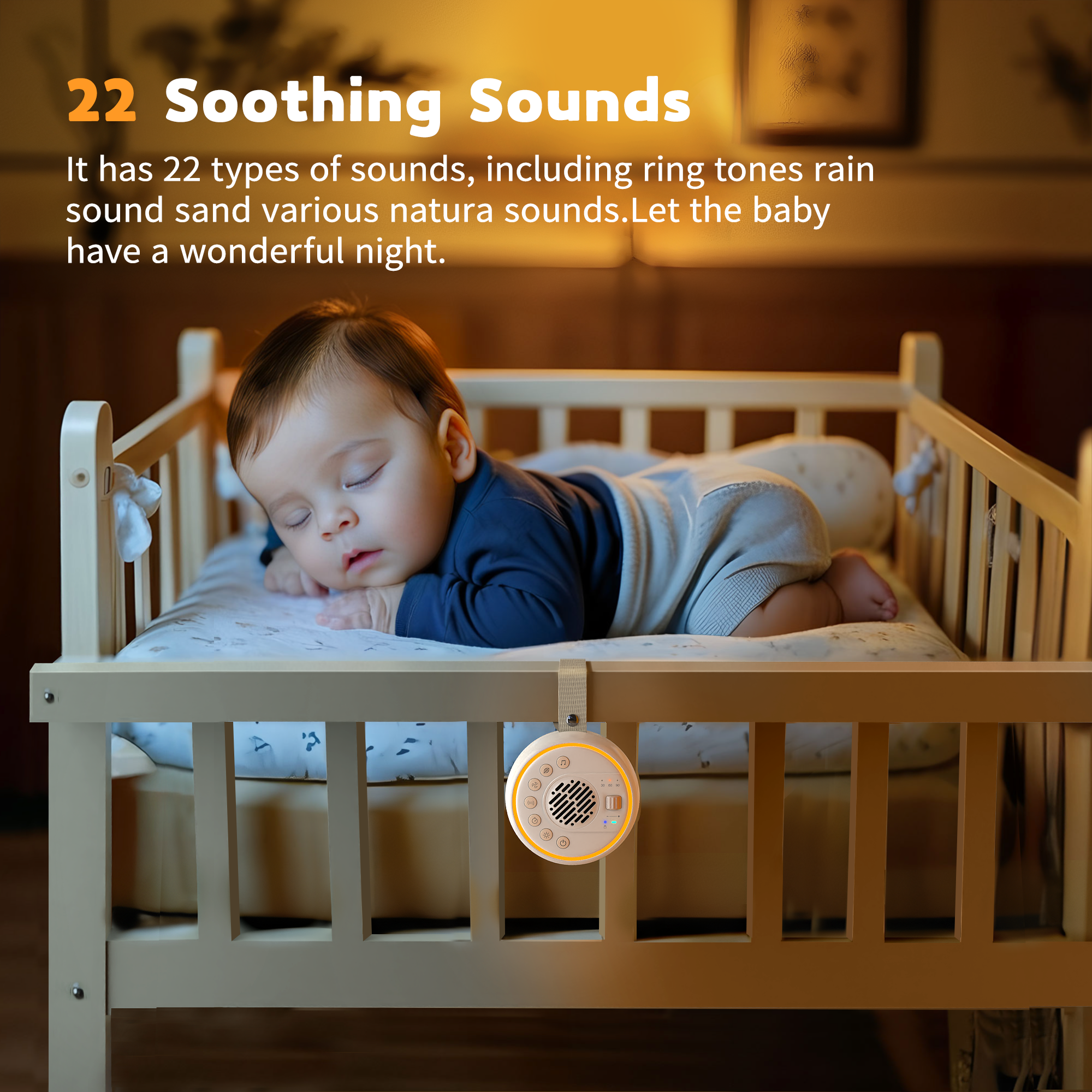 Baby Sleep Aid White Noise Speaker 3
