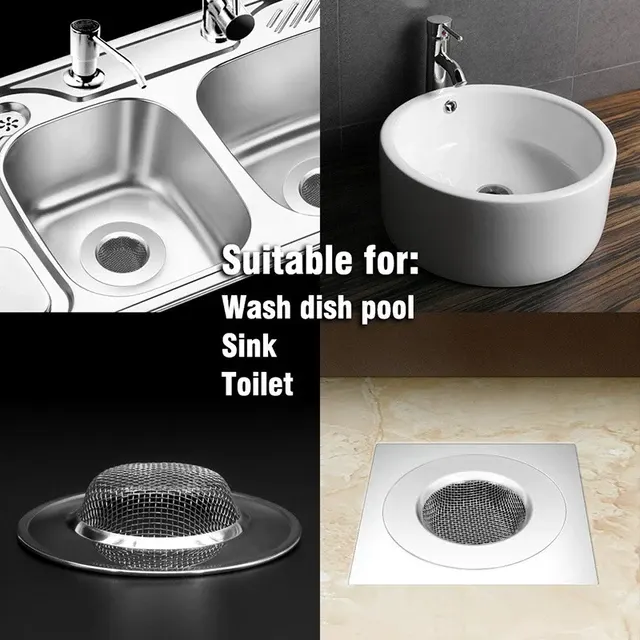 Stainless Steel Kitchen Sink Strainer Filter 3