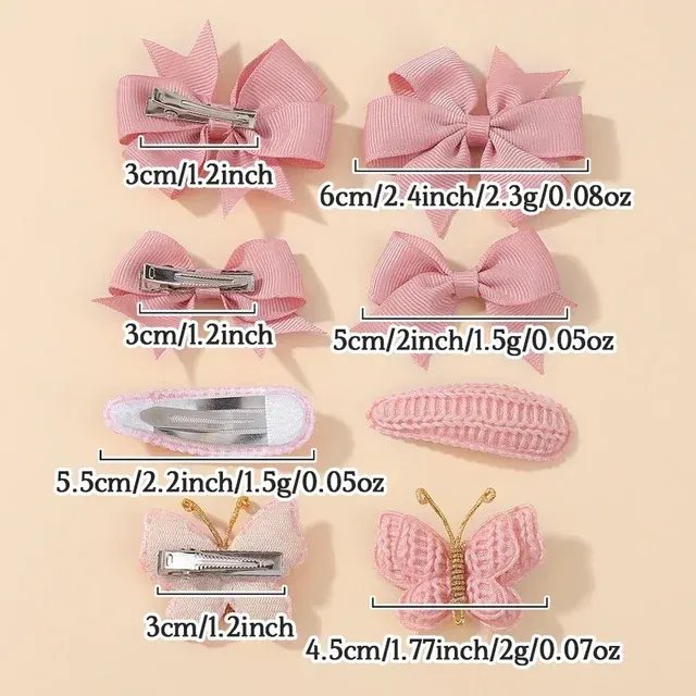 Baby Hair Clip Set 4