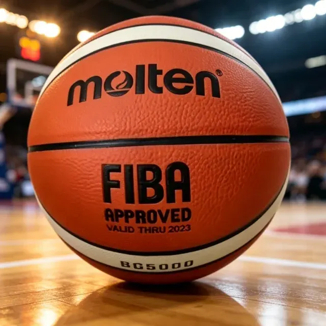 Official Leather Basketball 3