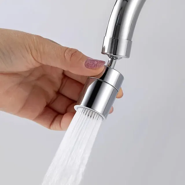 Adjustable 2-Mode Kitchen Faucet Sprayer Filter 4