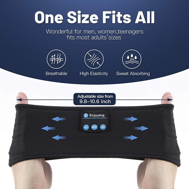 HD Stereo Wireless Headphones Customizable Jogging Yoga Insomnia 4