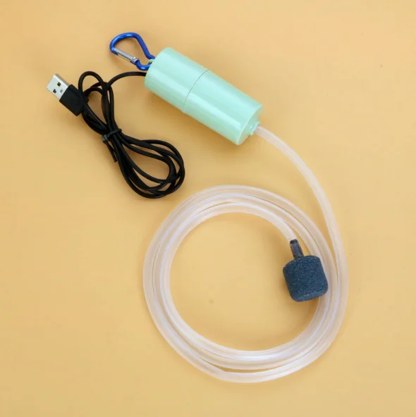 Portable USB Quiet Aquarium Oxygen Pump 3