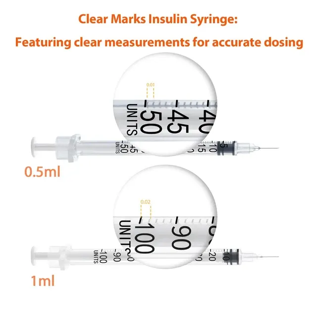 30-Piece Small Insulin Syringe Set 3
