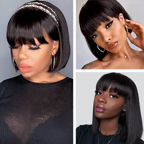 Bob Wig Human Hair