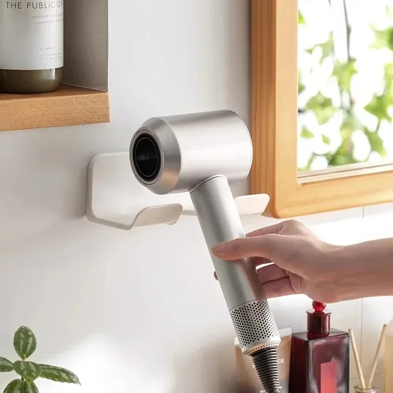Punch-Free Wall Hair Dryer Holder 2