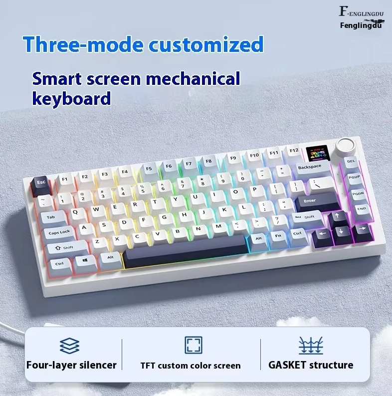 Fenglingdu F75 Wireless BT Gaming Mechanical Keyboard 75% 4