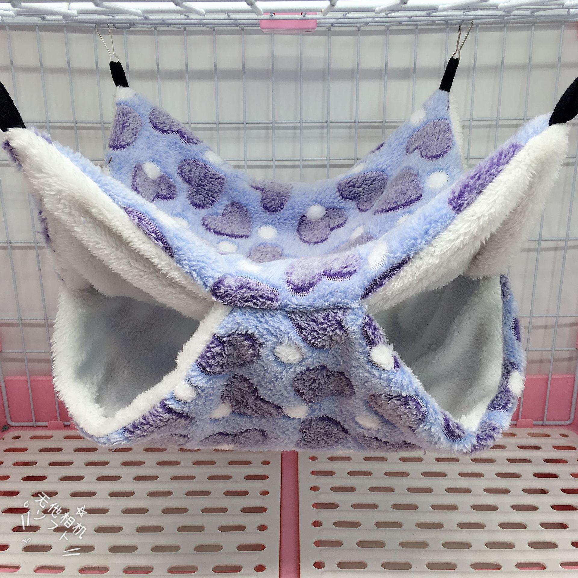 Warm Double Mezzanine Hammock Small Pet Hanging Squirrel