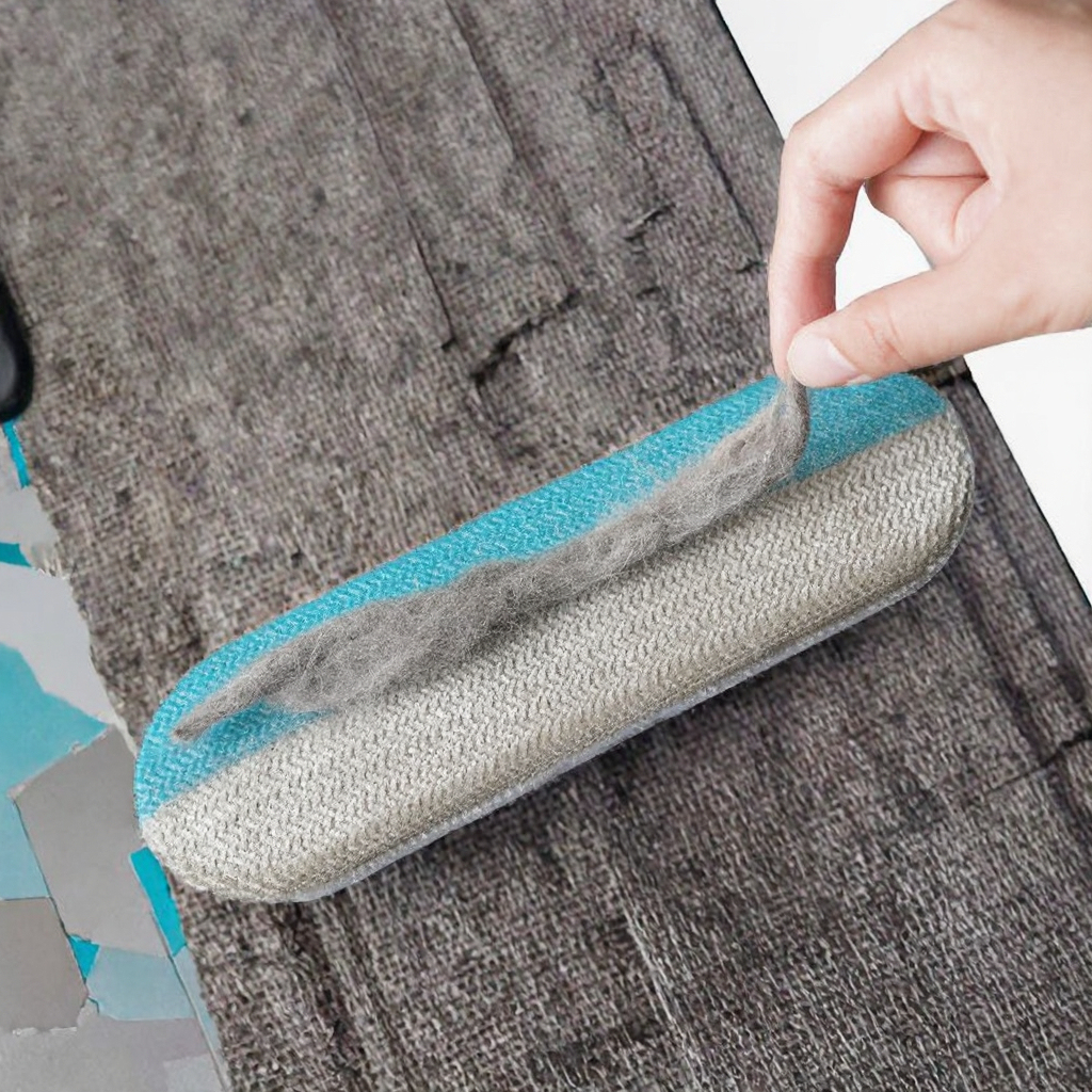 Reusable Pet Hair Remover for Upholstery and Carpets 3