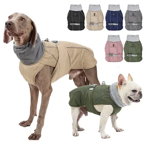 Hundekleidung Luxuriöse Winterjacke für Kleine Mittelgroße und Große