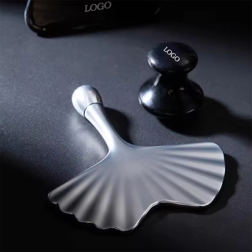 Stainless Steel Gua Sha Face Roller