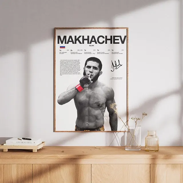 Wall Poster with Boxes Design 4