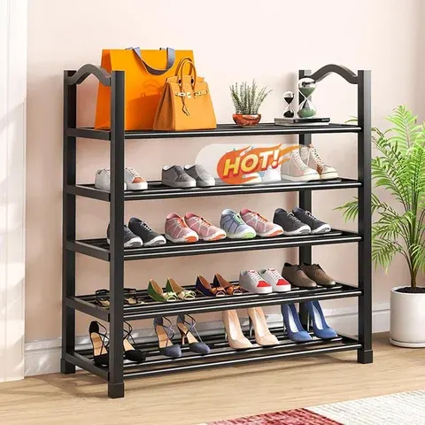 Multi-Tier Shoe Rack, Removable Tubes